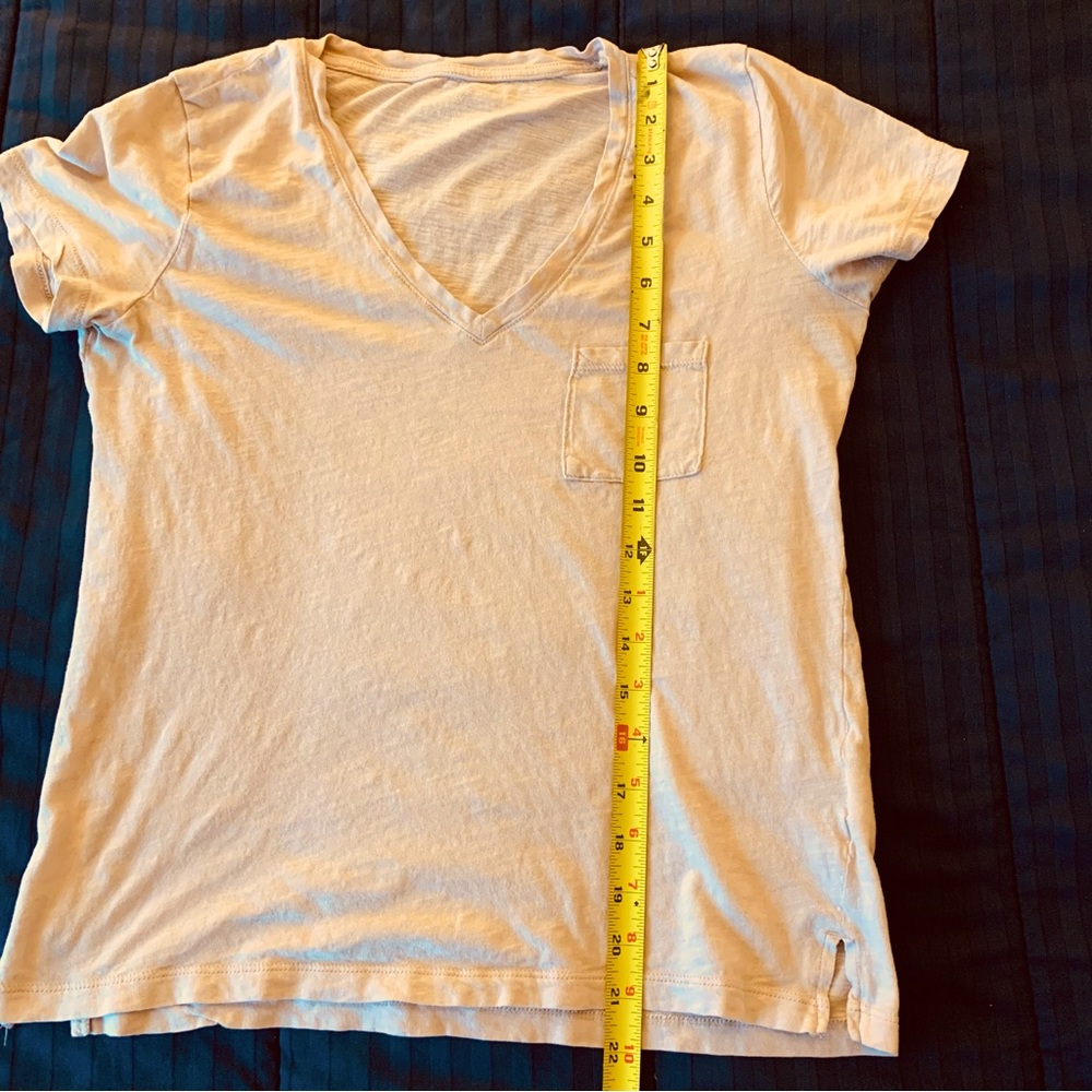 Madewell Cotton Closet Staple Tee Size Small - Picture 3 of 5